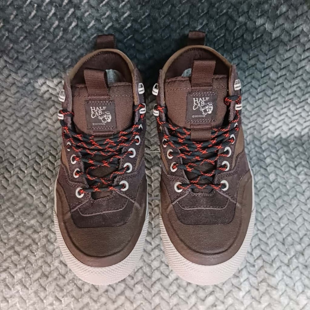Vans Half Cab GORE-TEX MTE Brown Shoes Bitter Hiking Size Womens 7.5 Mens 6 - Picture 5 of 11